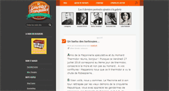 Desktop Screenshot of lescenobitestranquilles.fr